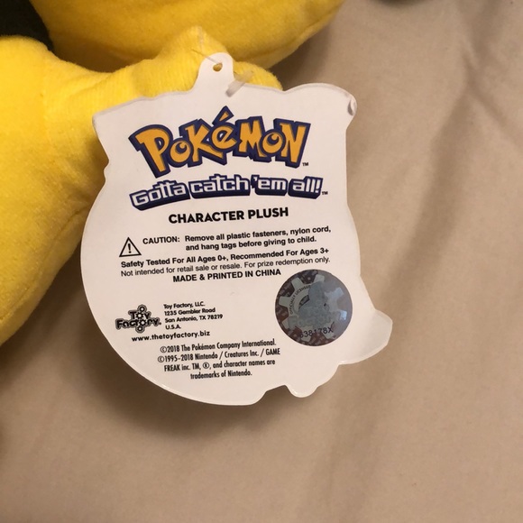 Pokemon character plush 17” - Picture 4 of 6
